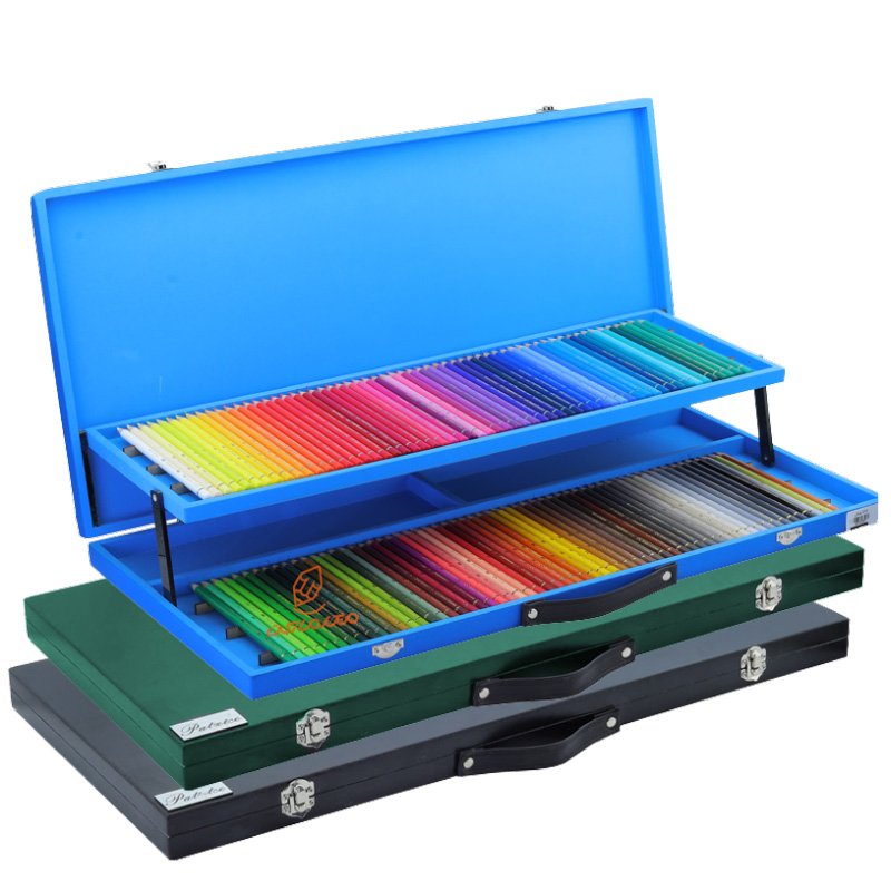 مداد رنگی 120 رنگ پلی کروموس فابر کاستل جعبه چوبی (جعبه ایرانی) FABERCASTELL