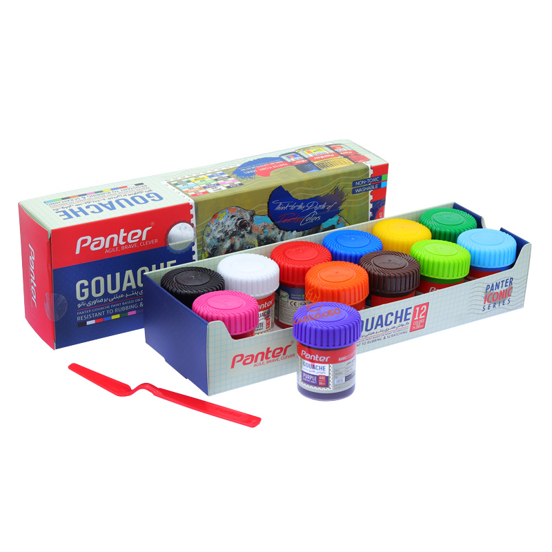گواش 12 رنگ هنری GP711-714 نانو پنتر PANTER