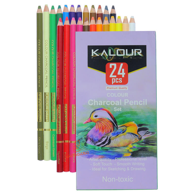 مداد کنته 24 رنگ کالور kalour